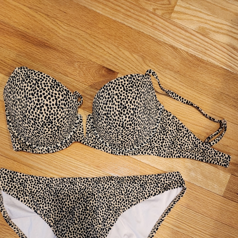 Cheetah print bikini top - Shade & Shore